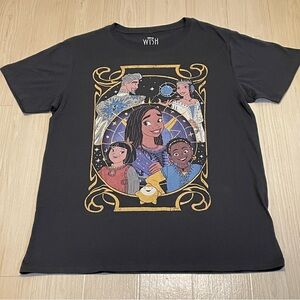 NWOT Disney With Graphic T-Shirt Unisex Size L Color Charcoal